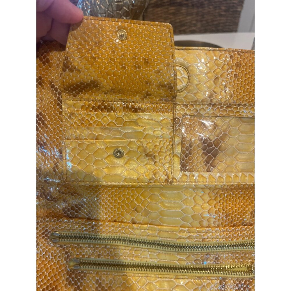 Abas Python Wallet Clutch - image 5